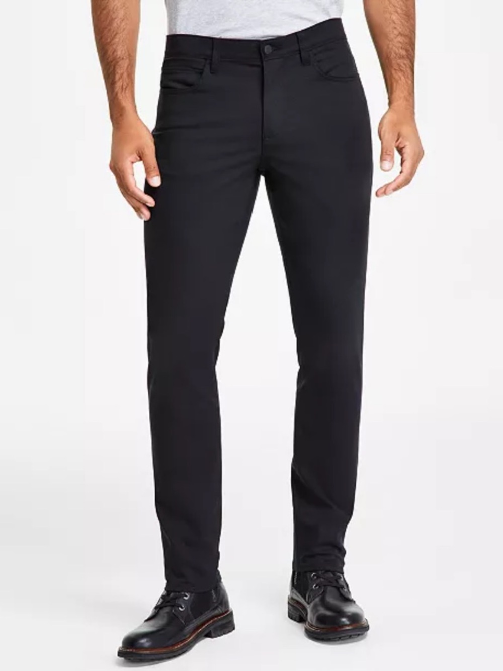 (NWT) Calvin Klein Stretch 5-Pocket Pant - Black